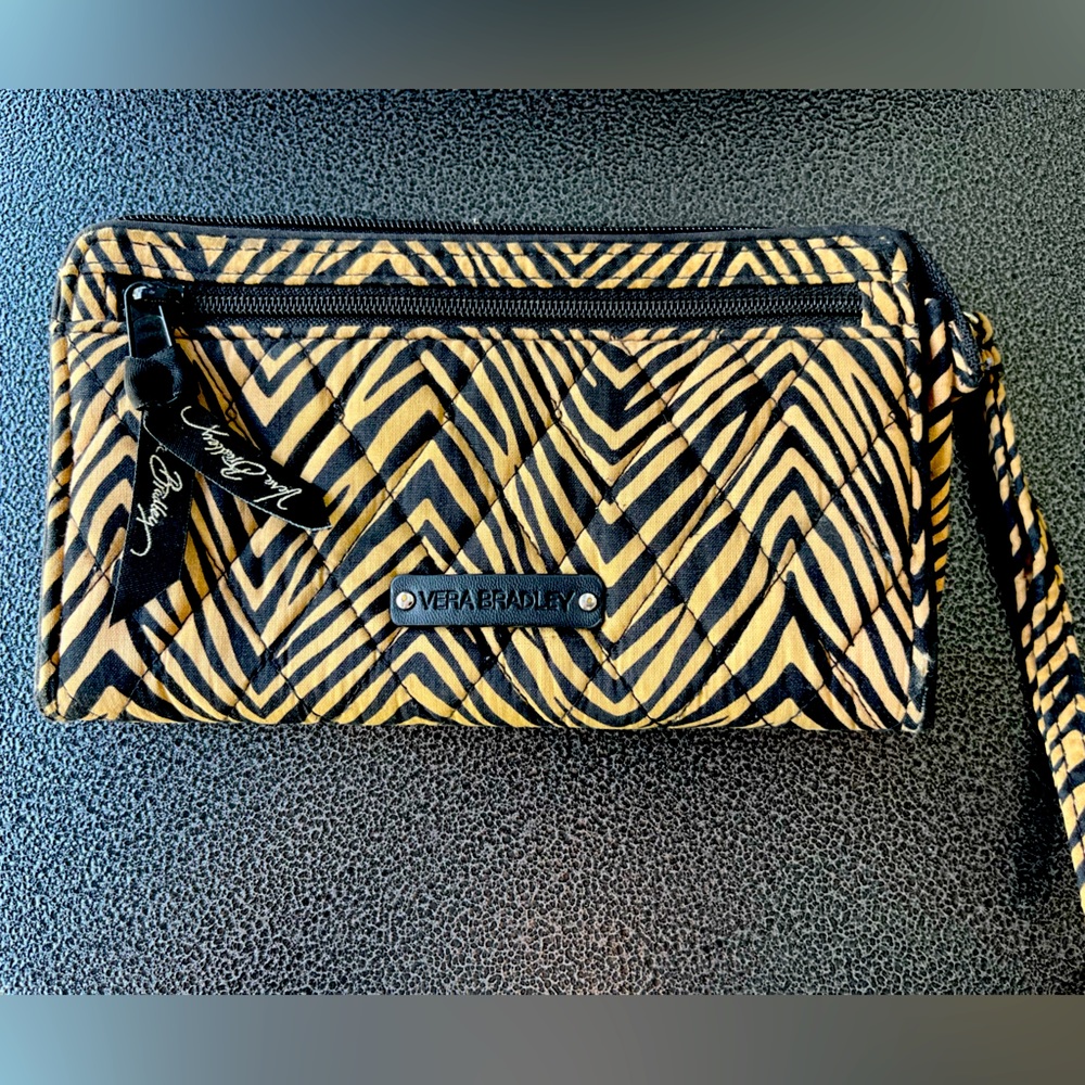 Vera Bradley Zebra Wristlet